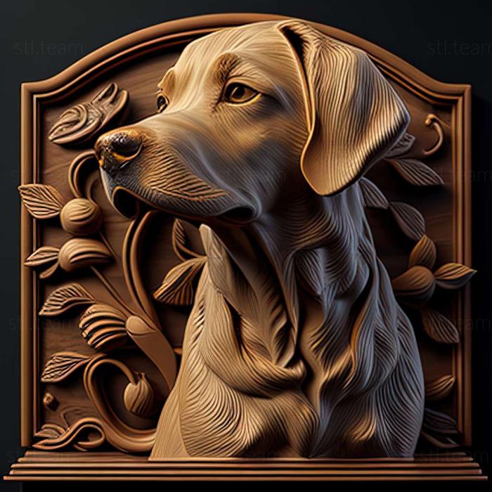 3D model dog (STL)